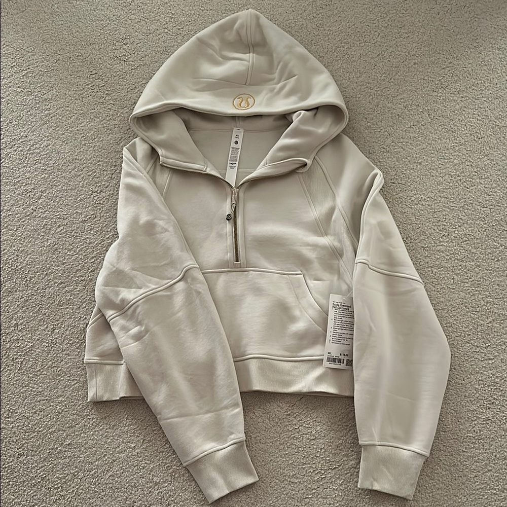 NWT Lululemon Scuba Oversized Half-Zip Hoodie